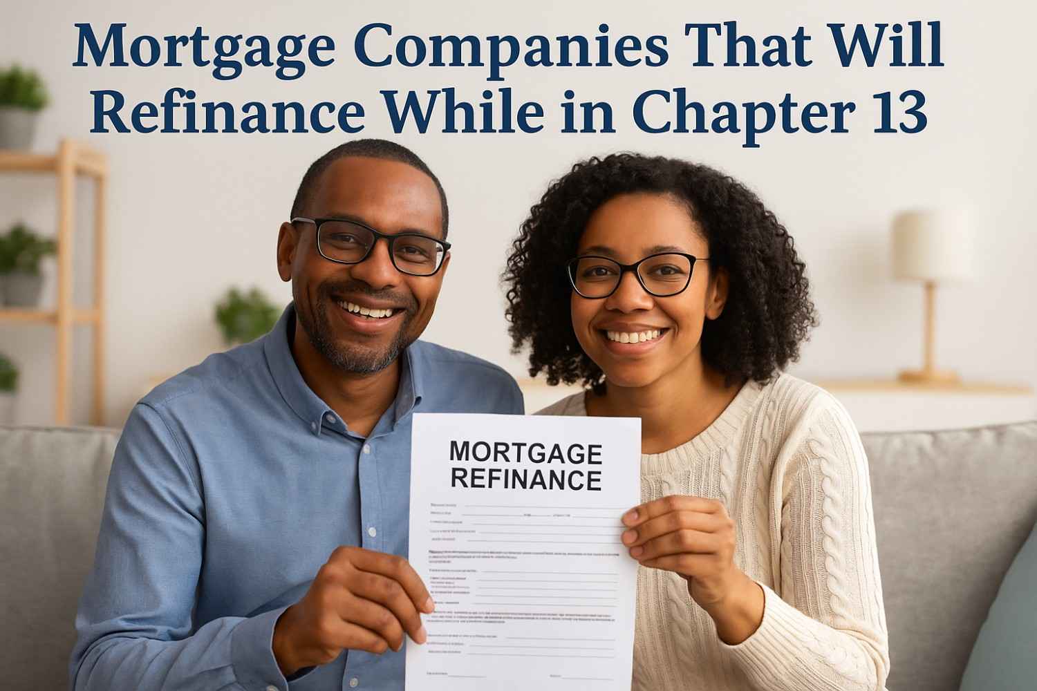 Mortgage Companies That Will Refinance While in Chapter 13