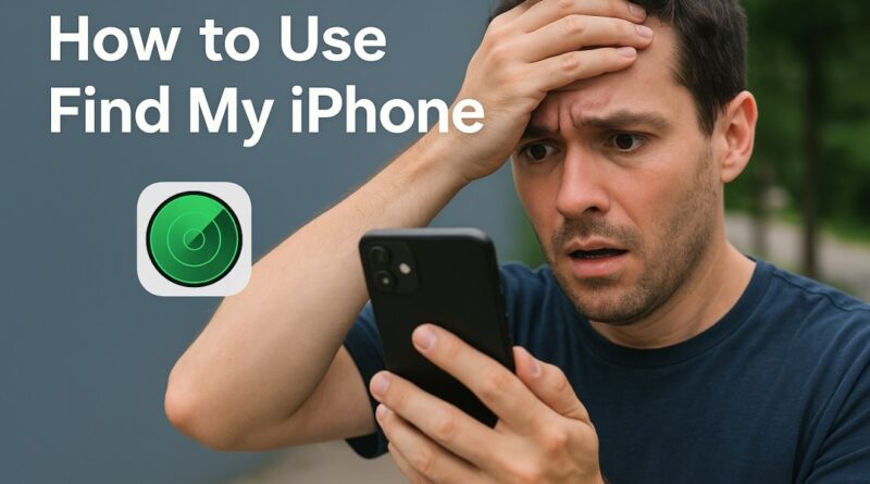 How to Use Find My iPhone