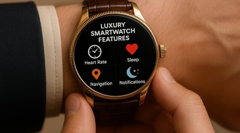 Luxury Smartwatch Features