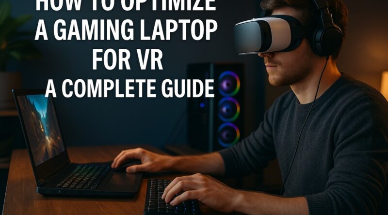 Optimize Your Gaming Laptop for VR